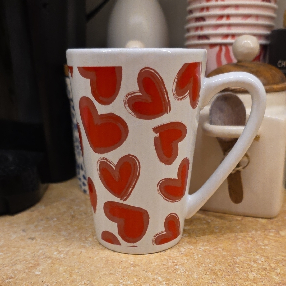 Heart Patterned Mug